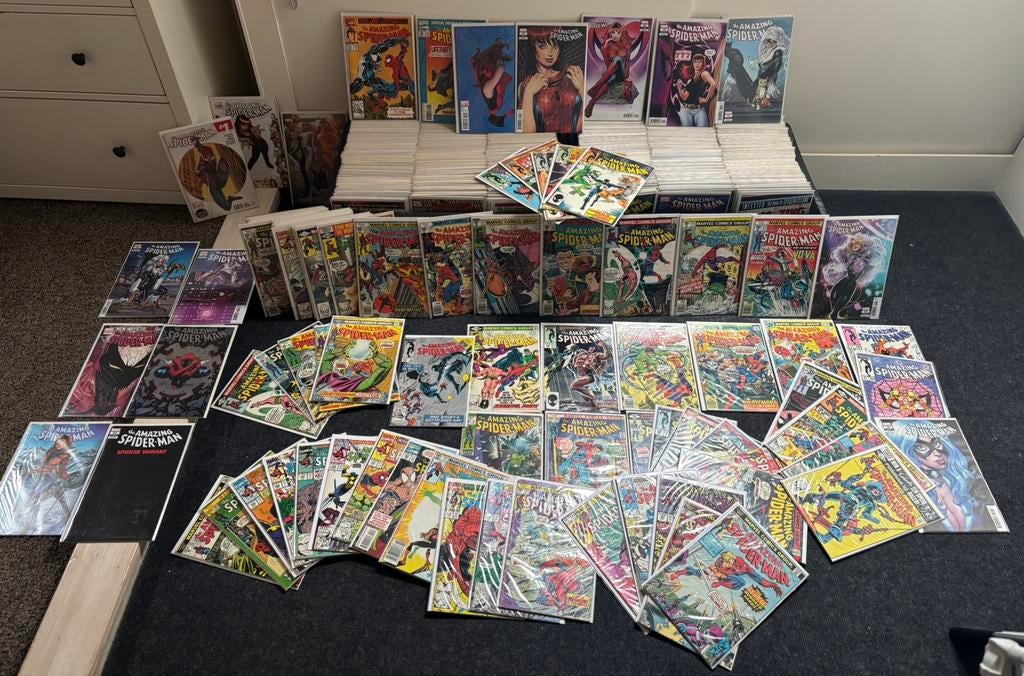 The amazing Spiderman verzameling *ruim 700 stuks*, Boeken, Meerdere comics, Ophalen, Zo goed als nieuw, Amerika
