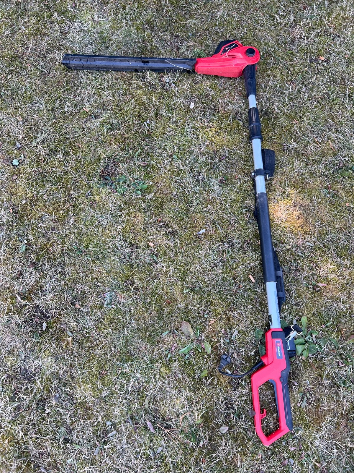 Einhell elektrische heggenschaar op steel, Tuin en Terras, Ophalen, Zo goed als nieuw, Elektrisch