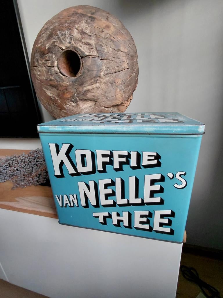 Koffie blik van Nelle's Thee, Ophalen of Verzenden
