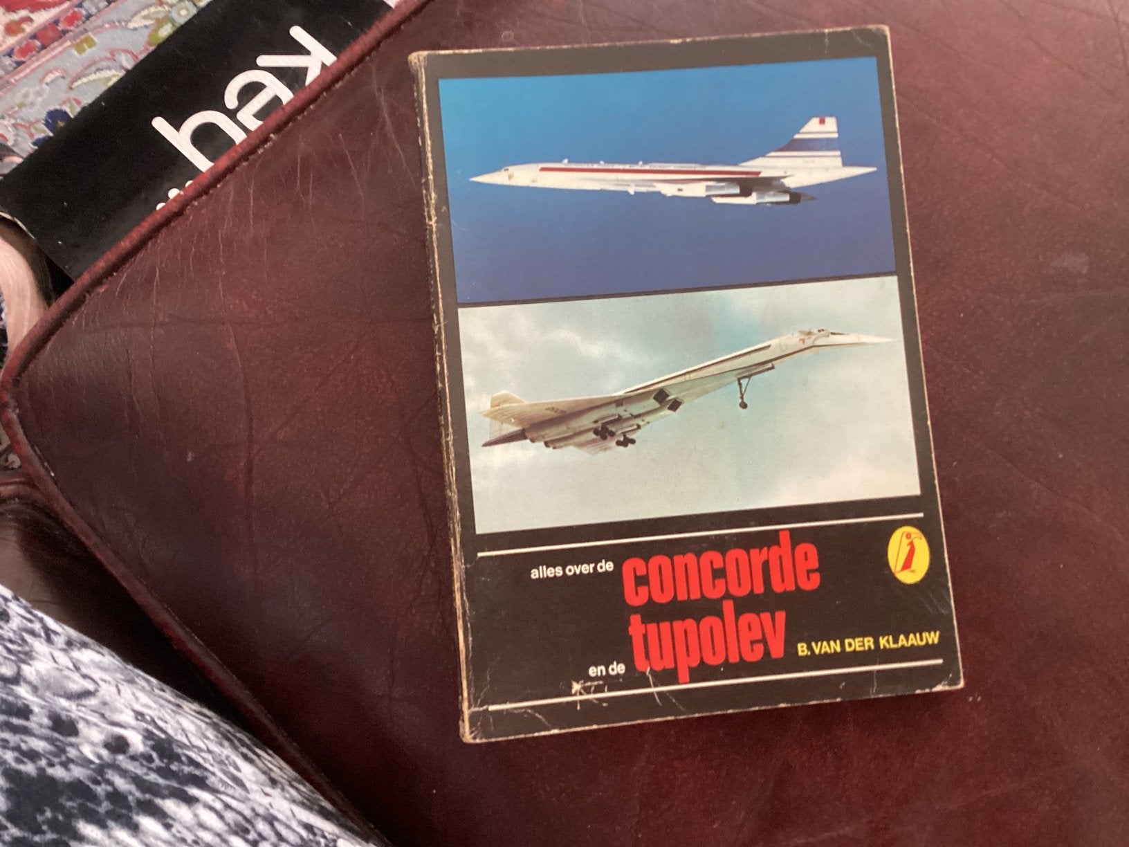 Concorde Tupolev, Ophalen of Verzenden, Zo goed als nieuw, Patch, Badge of Embleem
