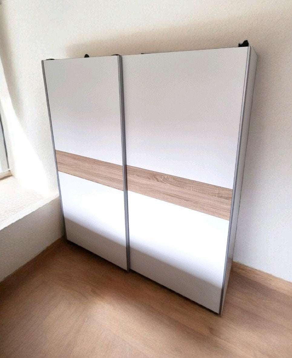 Schuifdeurkast wit 210x215x63, Ophalen, Nieuw, 200 cm of meer, Minder dan 100 cm
