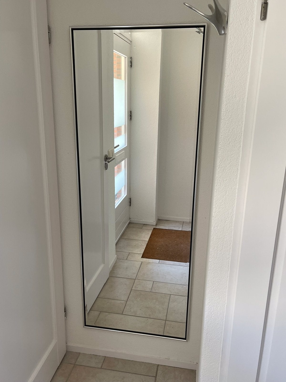 Mooie stijlvolle groete spiegel, Huis en Inrichting, Woonaccessoires | Spiegels, Ophalen, Zo goed als nieuw, 150 tot 200 cm, Rechthoekig