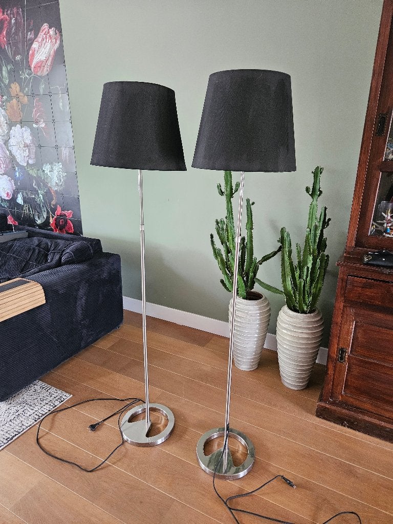 Ikea staande lamp, Huis en Inrichting, Ophalen of Verzenden, Zo goed als nieuw, Overige fittingen, 150 tot 200 cm