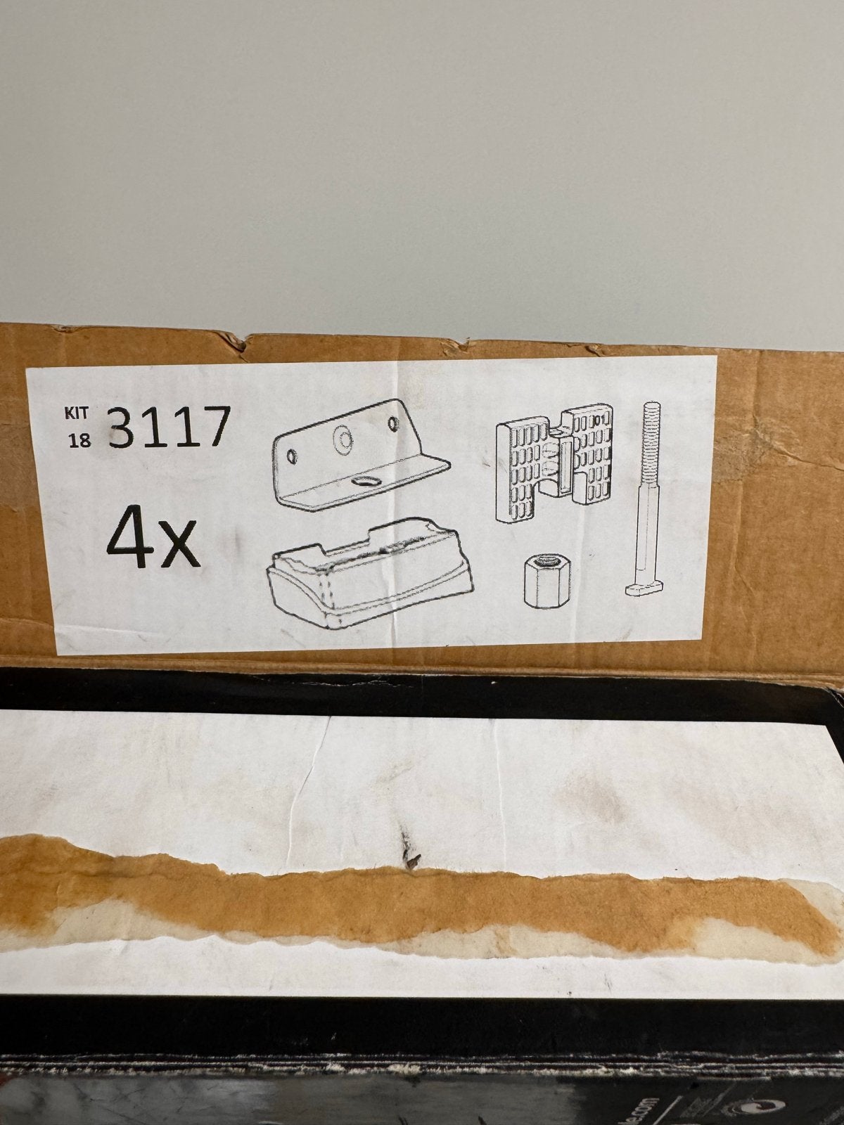 Thule Kit 3117 voor dakdragers (4x) Mercedes CLA, Auto diversen, Dakdragers, Gebruikt, Ophalen of Verzenden
