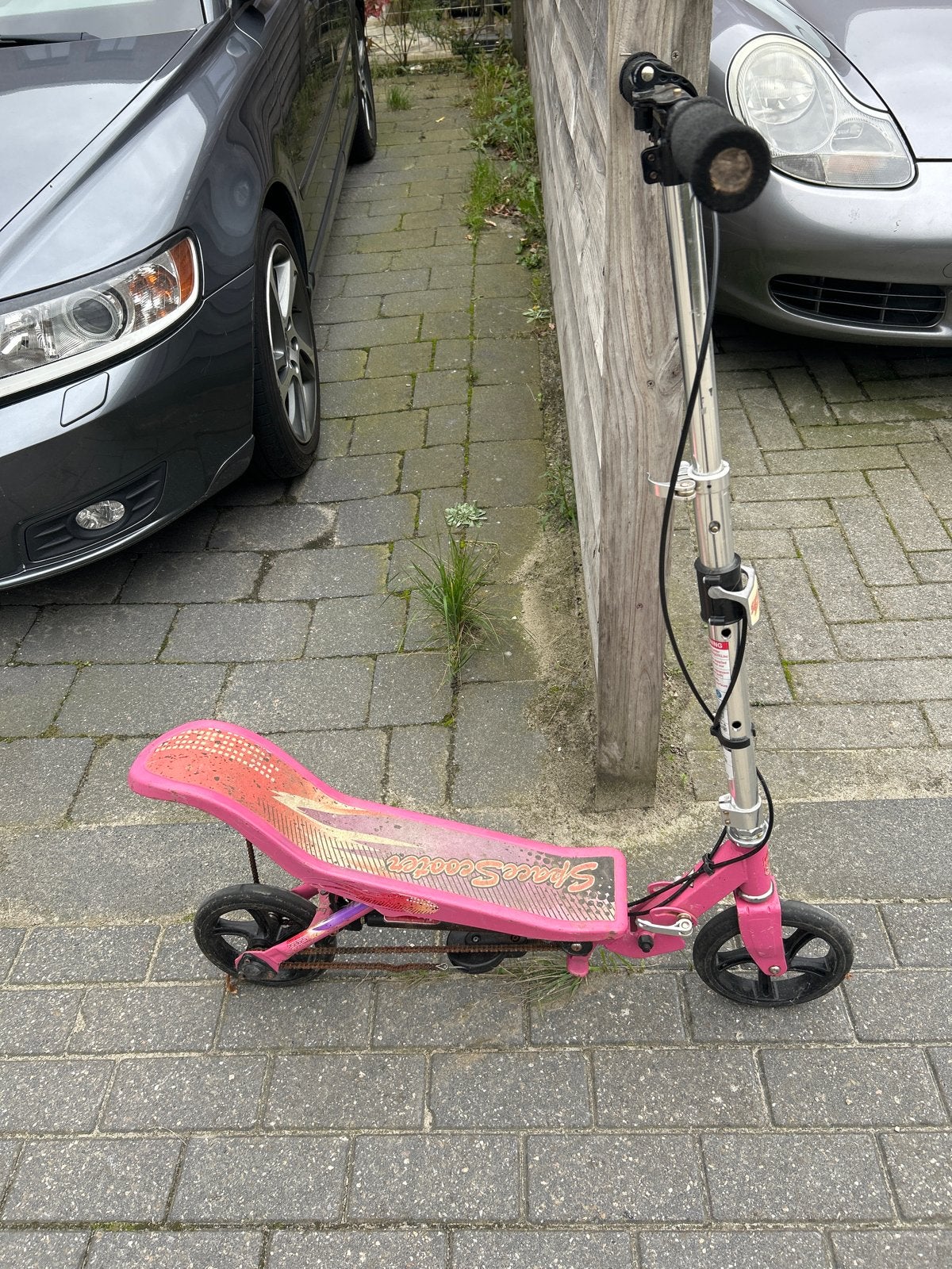 Mooie roze space scooter in goede staat merk: space scooter, Fietsen en Brommers, Ophalen, Zo goed als nieuw, Overige typen