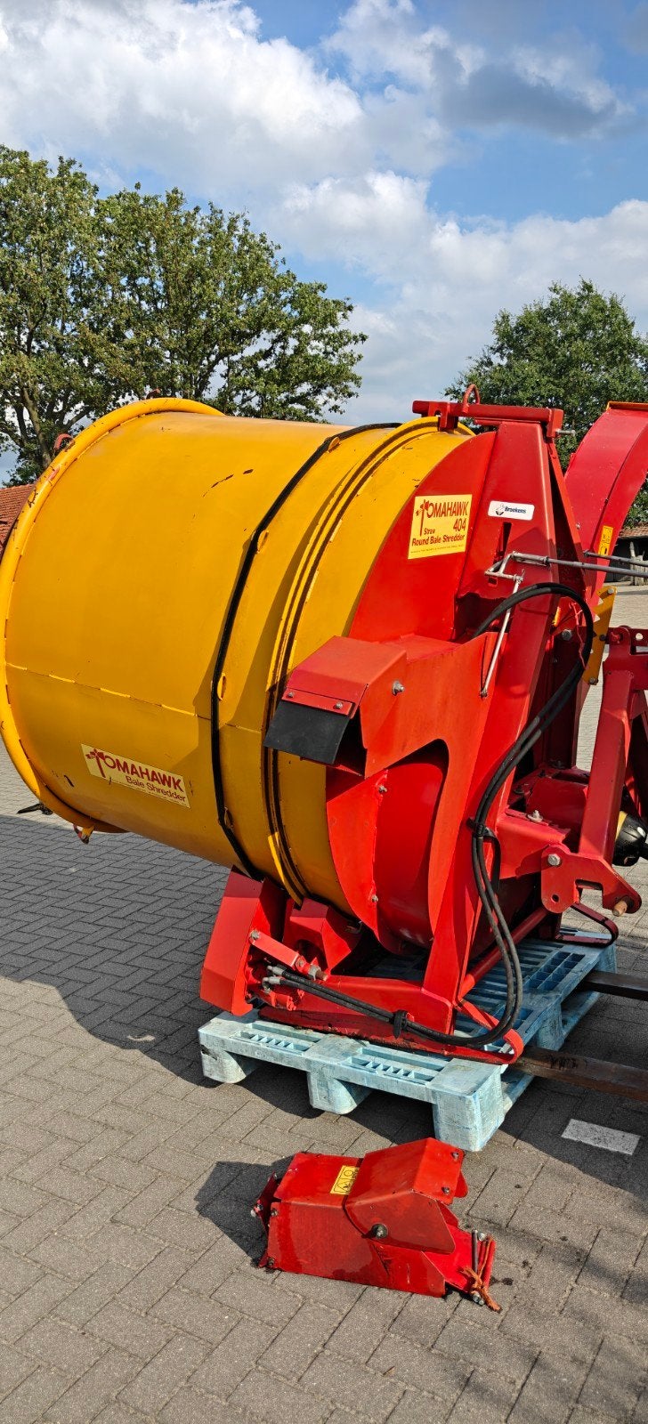 Teagle Tomahawk 404 Strohakselaar / Balenversnipperaar, Ophalen