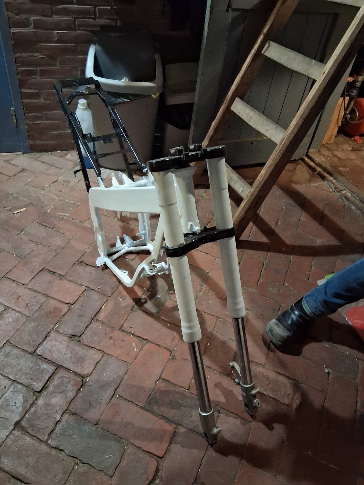 rieju mrx voorvork en frame, Ophalen of Verzenden