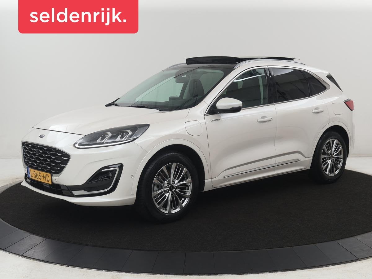 Ford Kuga 2.5 PHEV Vignale | SOH 86,6% | Panoramadak | Leder, Auto's, 14 kWh, Gebruikt, Euro 6, 4 cilinders