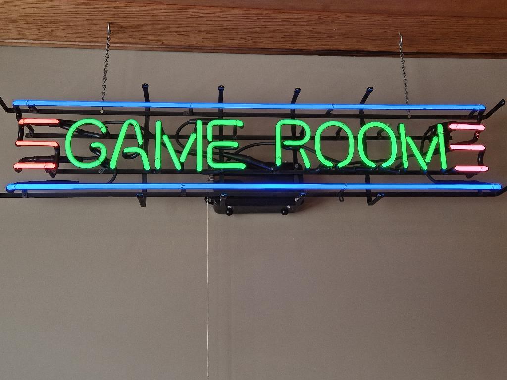 Game Room Neon Sign, Ophalen of Verzenden