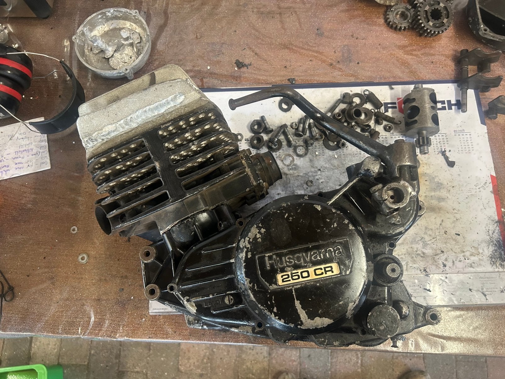 Husqvarna 250 cr 1979 blok, Ophalen of Verzenden