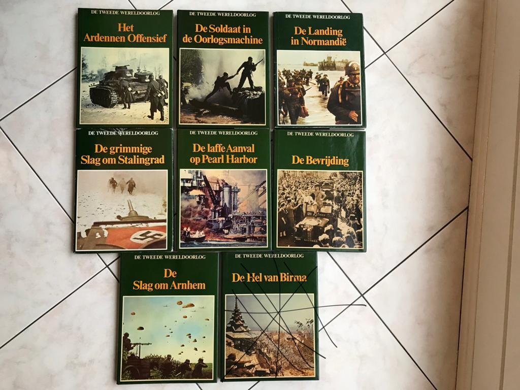 De Tweede Wereldoorlog. 7 delen., Ophalen of Verzenden, Tweede Wereldoorlog, Gelezen, Algemeen