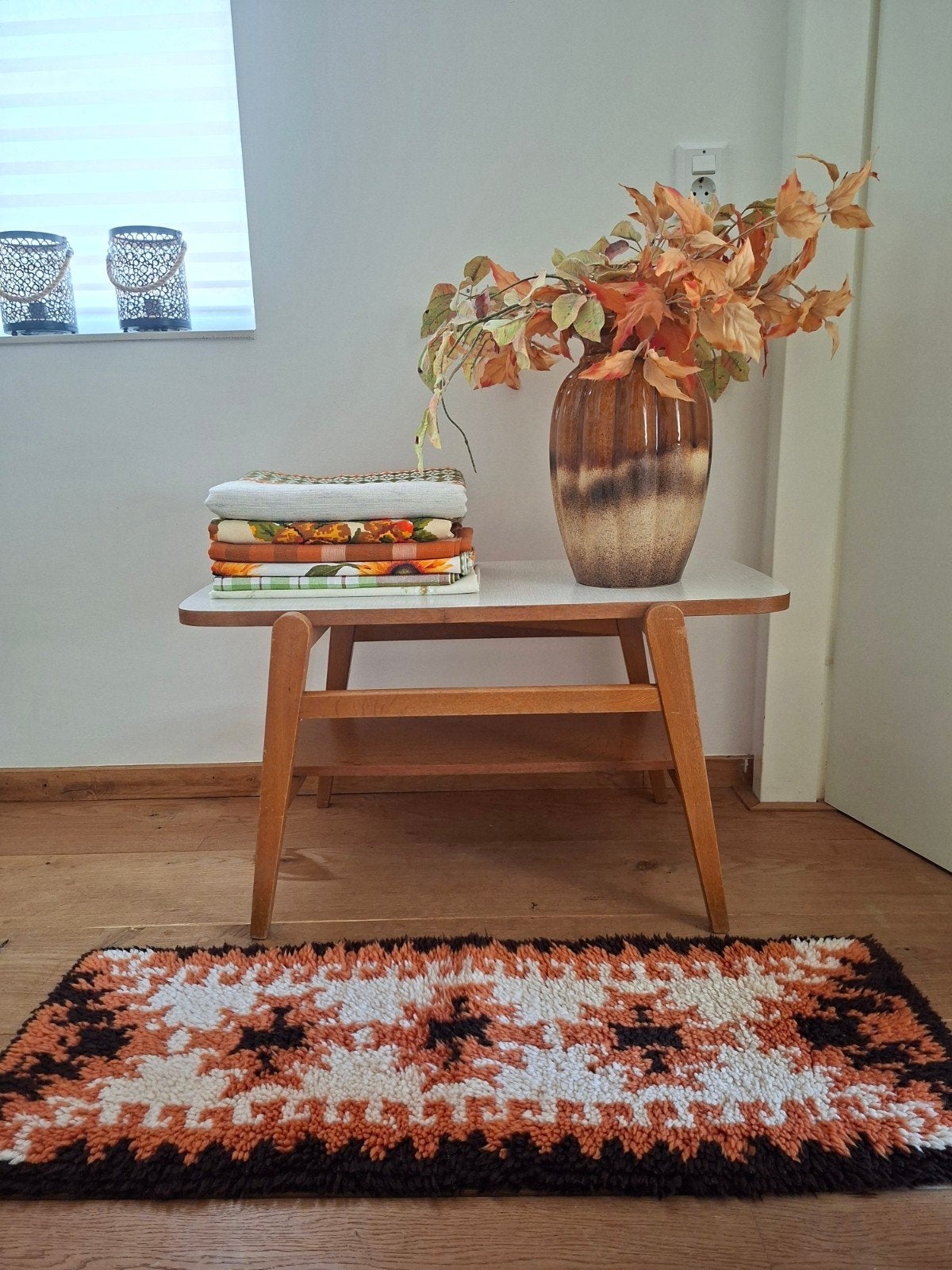 VINTAGE MID CENTURY SALONTAFEL LECTUURTAFEL, Huis en Inrichting, Ophalen, Gebruikt, 50 tot 100 cm, 50 tot 100 cm