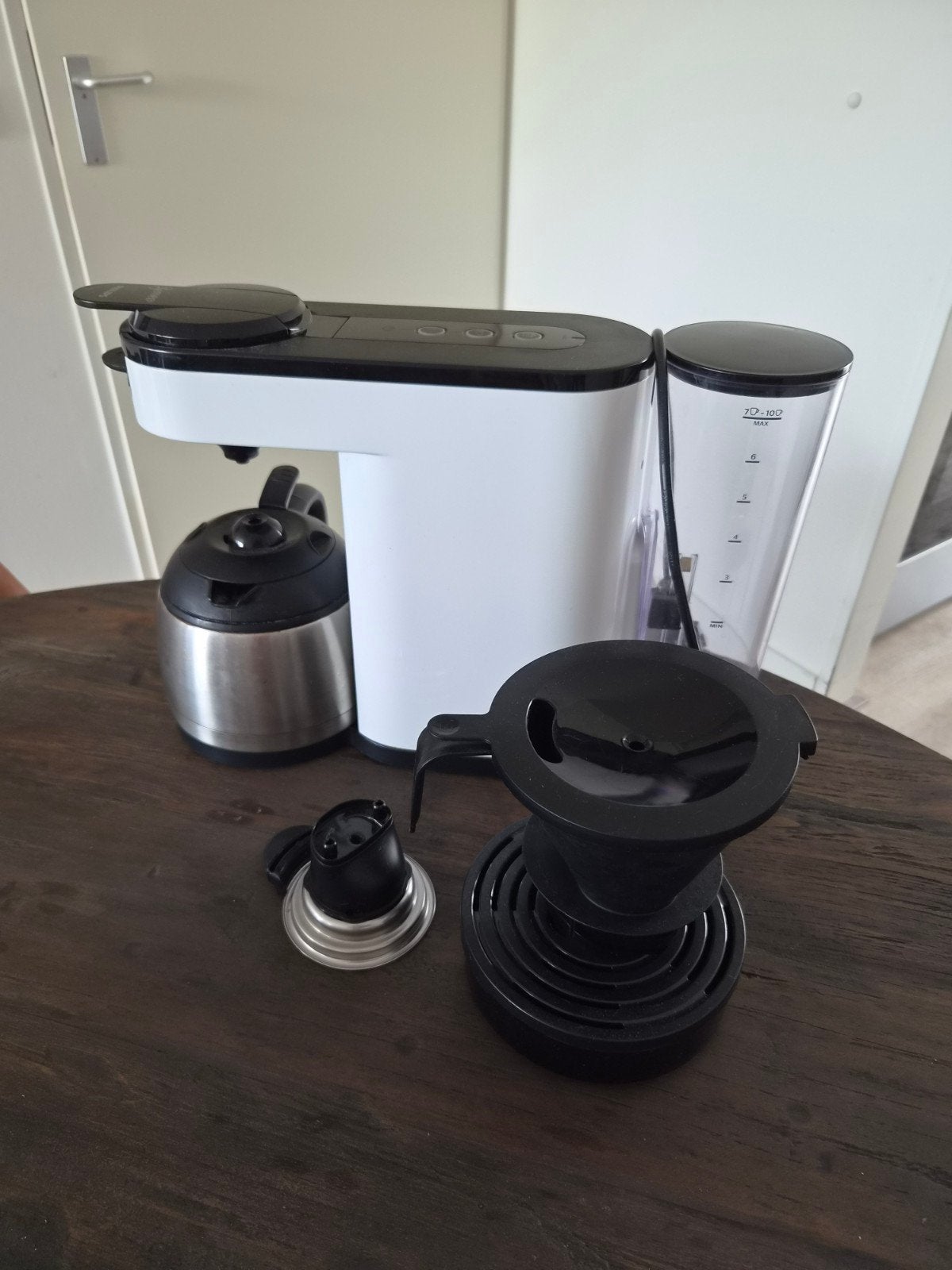 senseo/ koffie automaat, Witgoed en Apparatuur, Koffiezetapparaten, Ophalen, Afneembaar waterreservoir, Gebruikt, Gemalen koffie