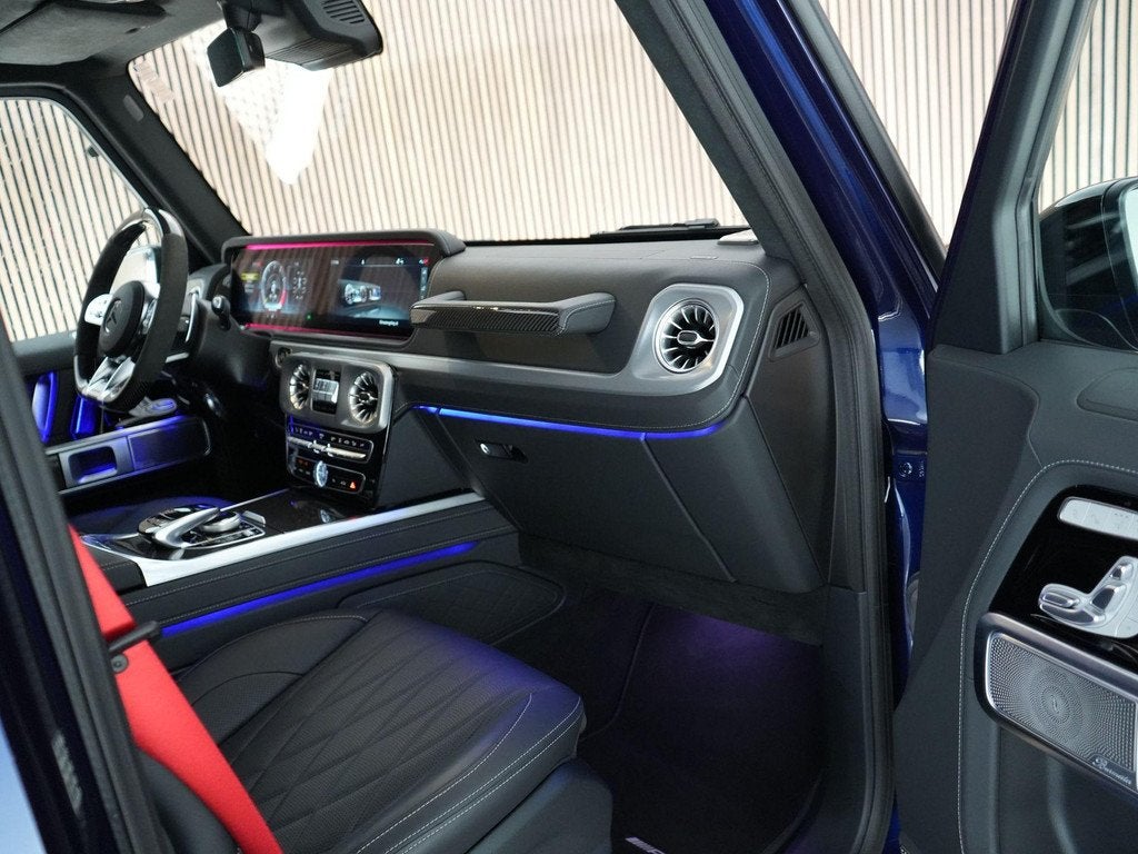 Mercedes-Benz G-klasse AMG 63 |ex. BPM/BTW|Burmester|schuif/, Auto's, Mercedes-Benz, Automaat, Gebruikt, G-Klasse, Blauw