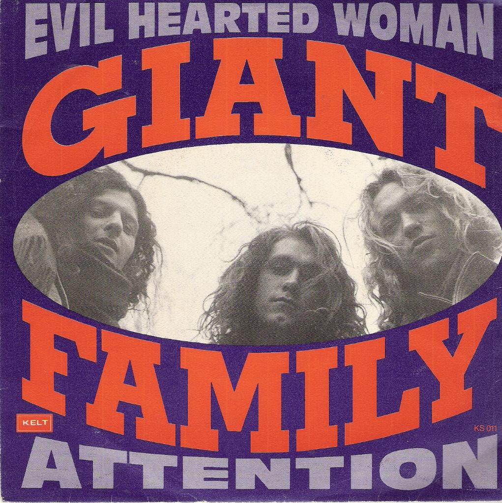 GIANT FAMILY EVIL HEARTED WOMAN- DUTCH GRUNGEGARAGE, Cd's en Dvd's, Vinyl Singles, Ophalen, Gebruikt, Rock en Metal