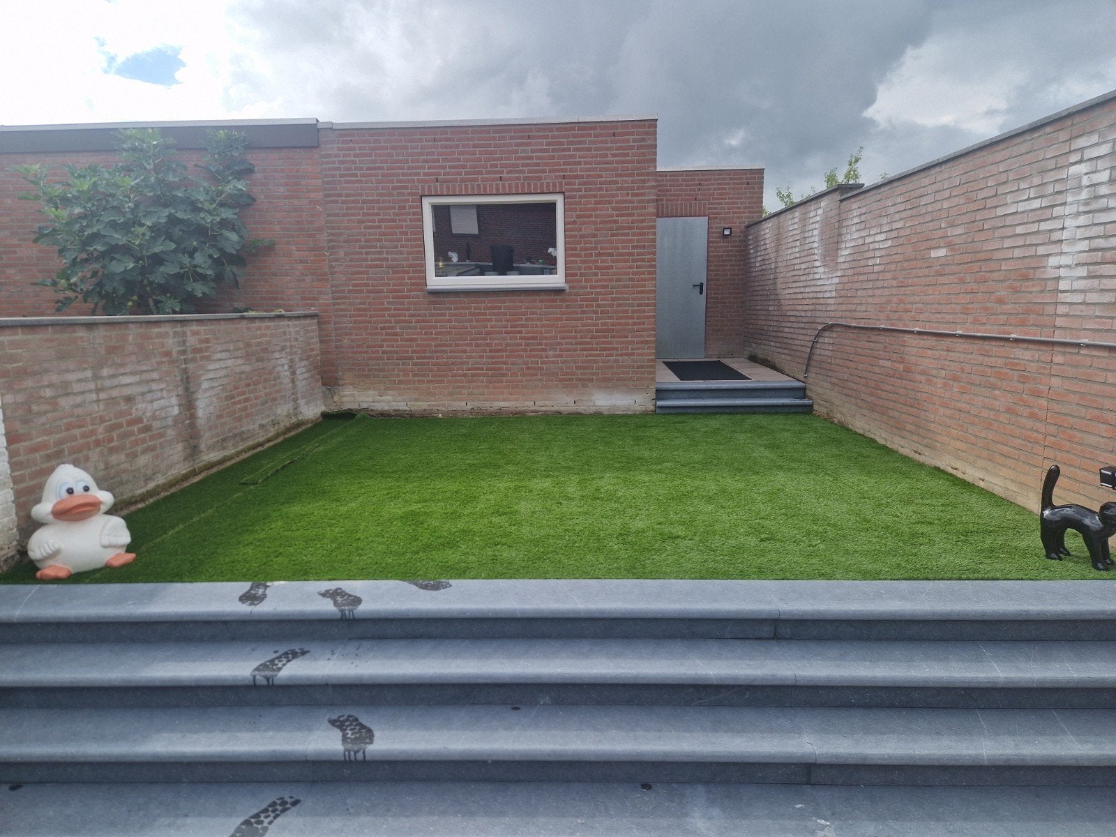 Nieuw kunstgras 4,80 x 4,80 meter, 40mm hoog, Tuin en Terras, Ophalen, Nieuw, 20 m² of meer, Kunstgras