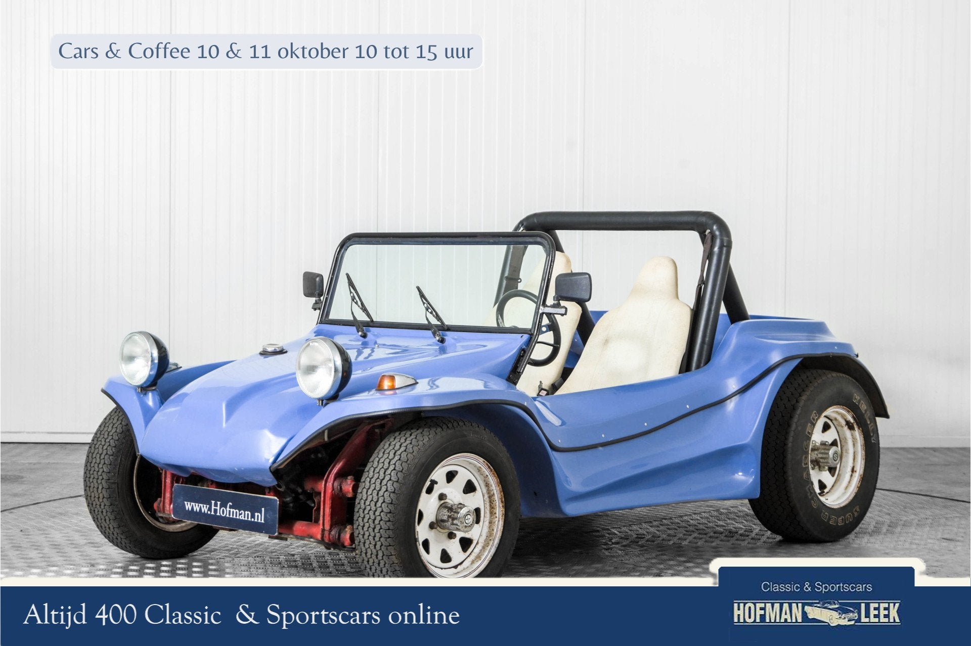 Volkswagen Buggy Ruska Meyers Manx (bj 1968), Gebruikt, Overige modellen, Cabriolet, Blauw