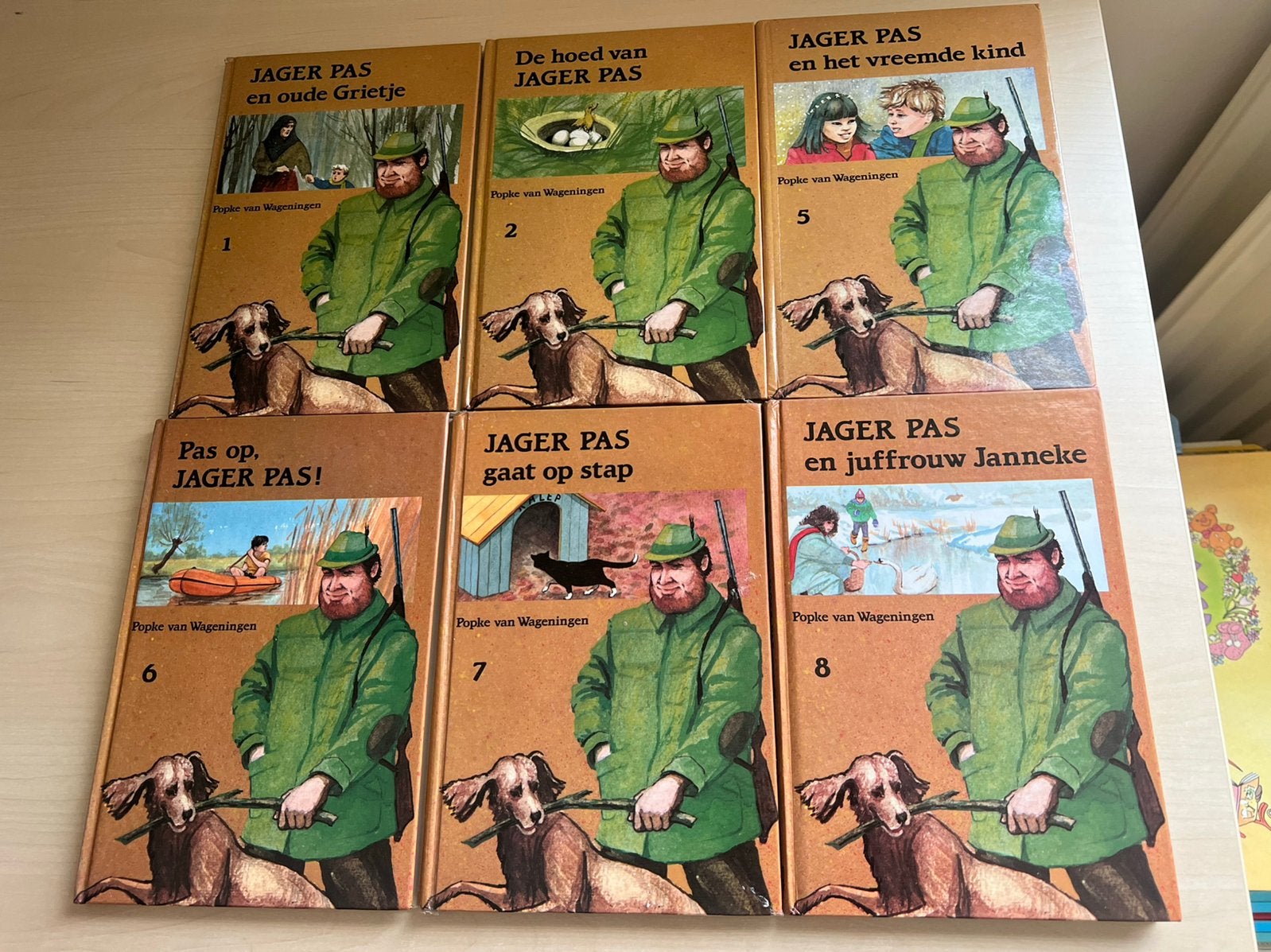 6 delen uit de serie van Jager Pas, Boeken, Ophalen of Verzenden, Gelezen, Fictie algemeen