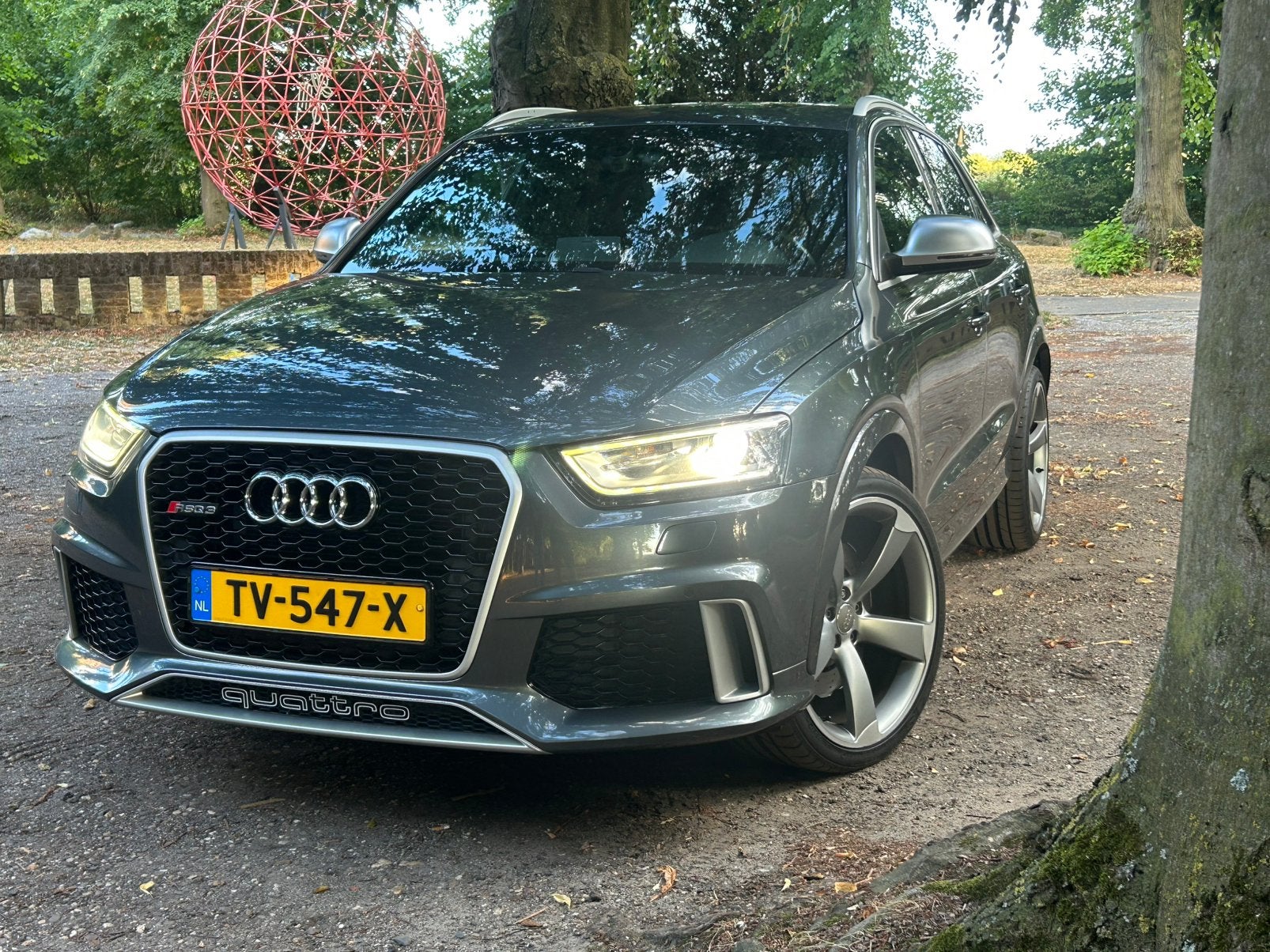 Audi RSQ3 2.5 TFSI Panoramadak 20 Inch Diamond Stiched/bose, Automaat, Zwart, Lichtsensor, 310 pk