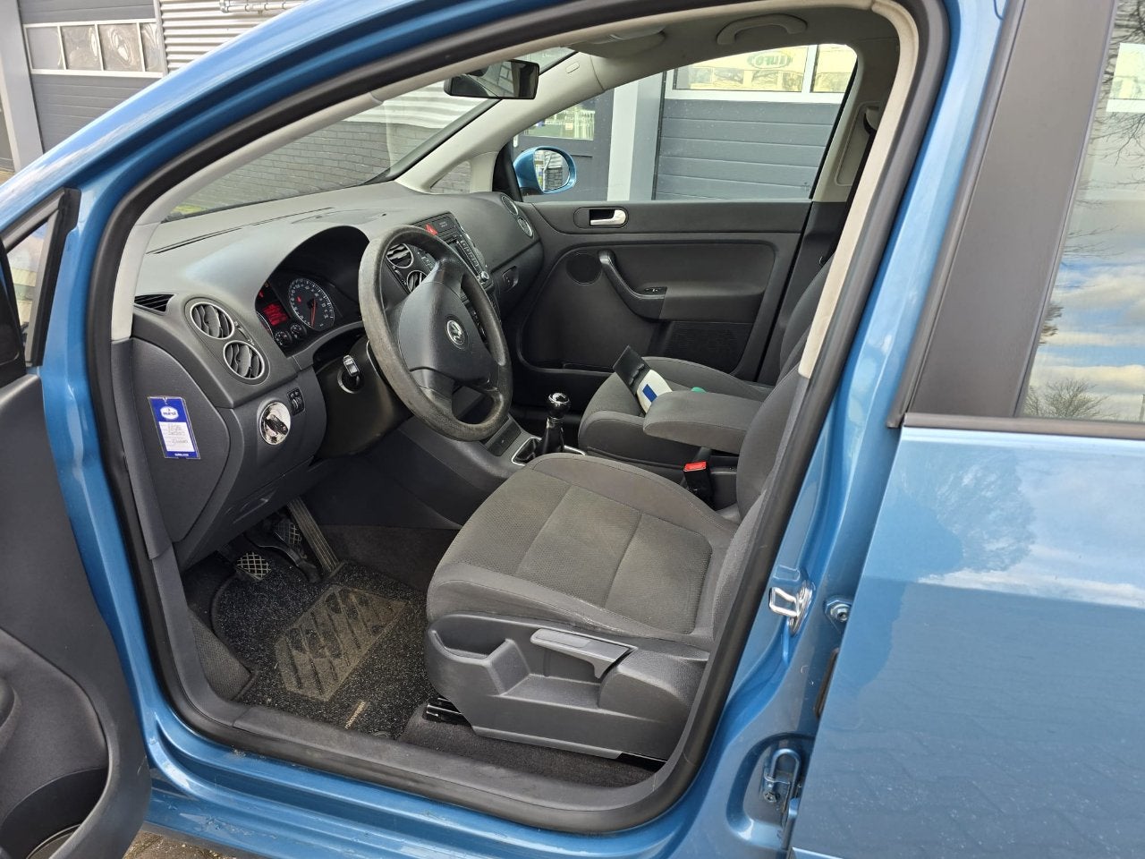 Volkswagen Golf Plus 2.0 FSI COMFORTLINE (bj 2005), Auto's, Volkswagen, Gebruikt, 4 cilinders, Blauw, Origineel Nederlands