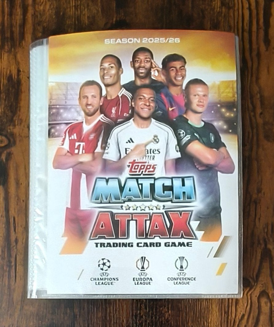 Match Attax 2025-26...1-468...+..36 extra.. totaal 504 Cards, Ophalen of Verzenden, Zo goed als nieuw, Buitenlandse clubs, Spelerskaart