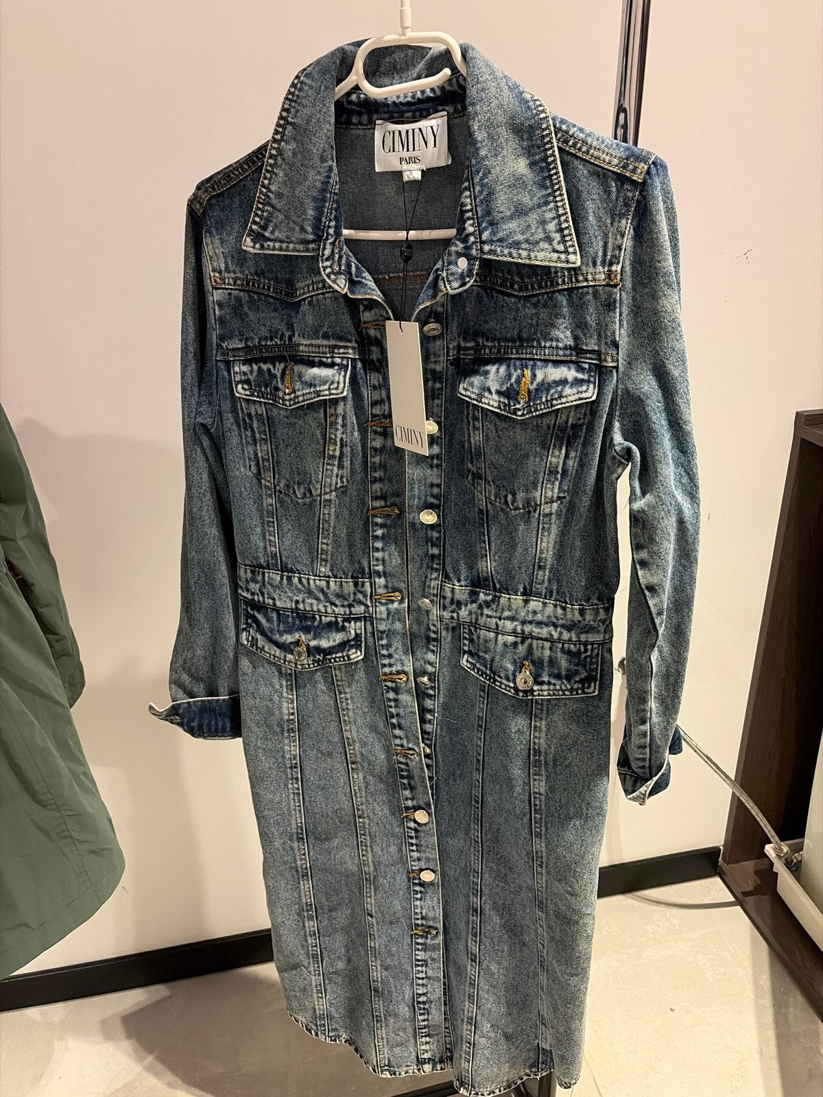 Nieuw Ciminy Paris spijkerjurk maat S, Kleding | Dames, Ophalen, Nieuw, Maat 36 (S)