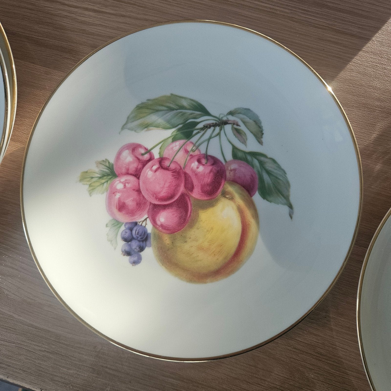Thomas Ivory Bavaria Porseleinen Borden met Fruitdecor, Ophalen