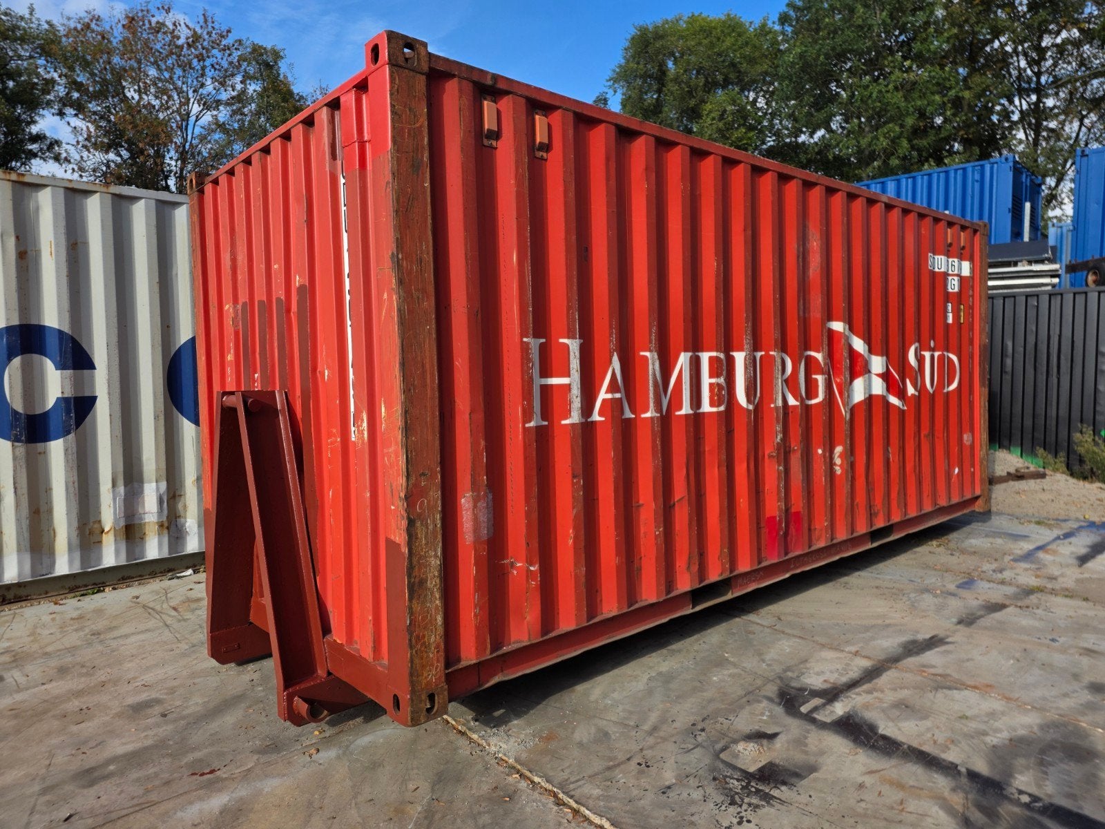 haakarm container, Ophalen