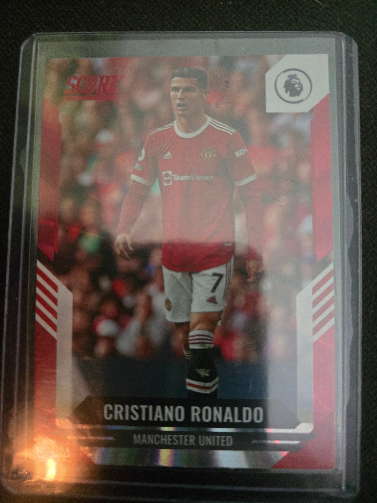 Ronaldo Panini Score Red Laser Parallel #70 2021-22, Verzamelen, Ophalen of Verzenden, Zo goed als nieuw, Buitenlandse clubs, Spelerskaart