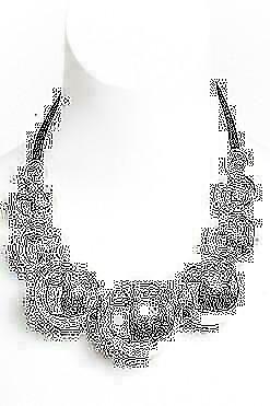 Nieuwe ketting van Manouk, Grote zilveren metalen ballen., Ophalen of Verzenden, Nieuw