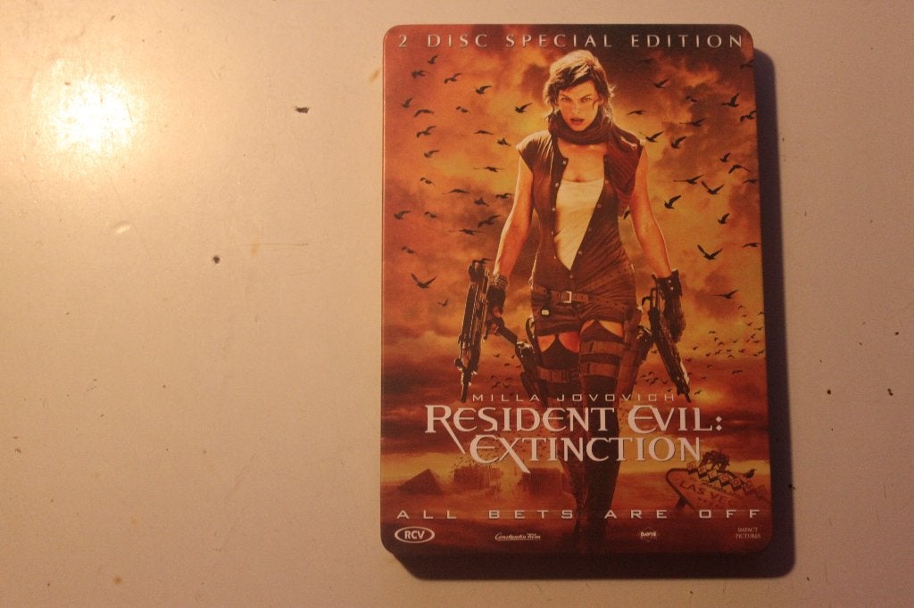 601o - dvd - recident evil extinction - 2 disc special editi, Alle leeftijden, Ophalen of Verzenden, Gebruikt