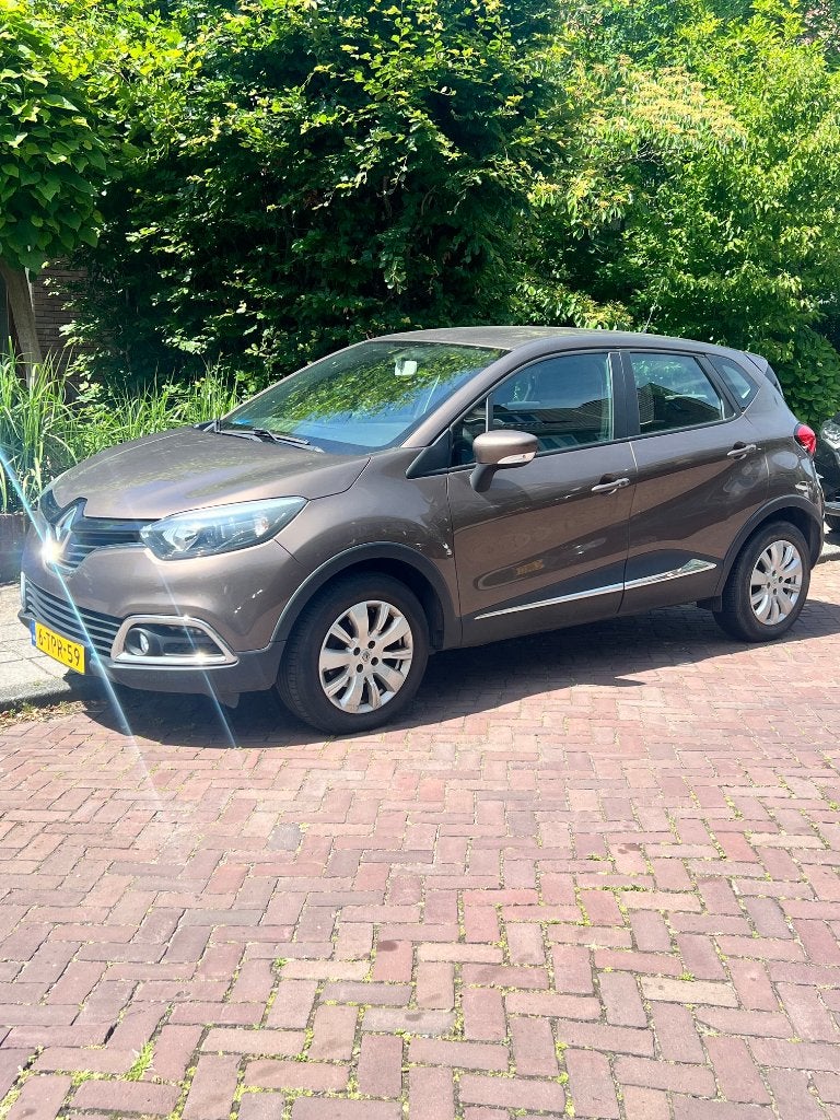Renault Captur 1.2 TCE 120 EDC 2014 Bruin, Auto's, Renault, Particulier, Captur, ABS, Airbags, Airconditioning, Automatische klimaatregeling