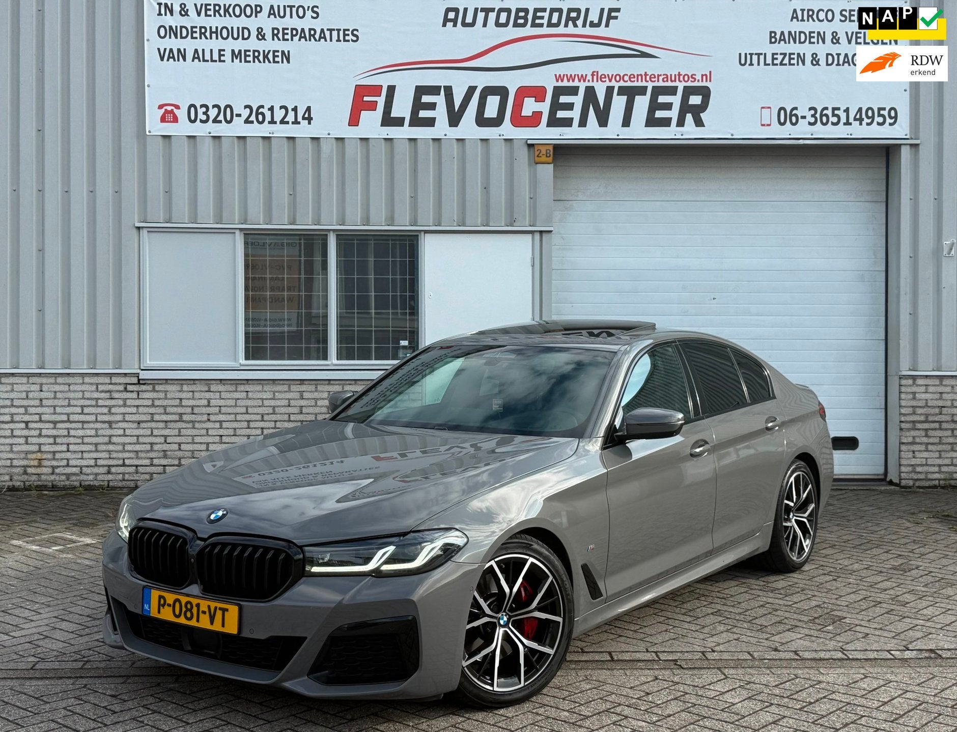 BMW 5-serie 520i High Executive Edition M Sport |19'| Schuif, Automaat, 1998 cc, Gebruikt, 4 cilinders
