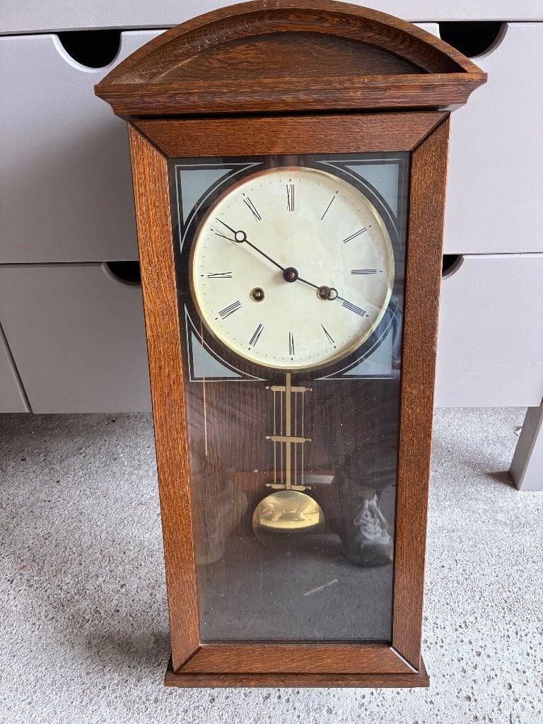 Wandklok, Huis en Inrichting, Woonaccessoires | Klokken, Ophalen, Gebruikt, Wandklok