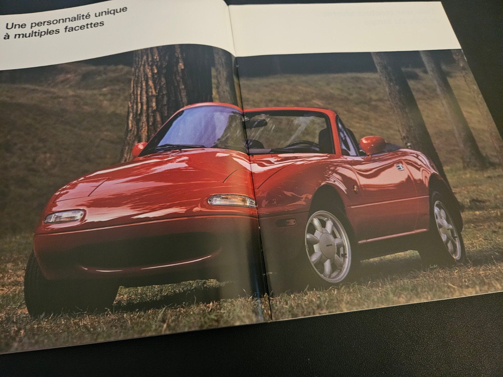 Brochure Mazda MX-5 1990, Boeken, Ophalen of Verzenden, Zo goed als nieuw, Mazda