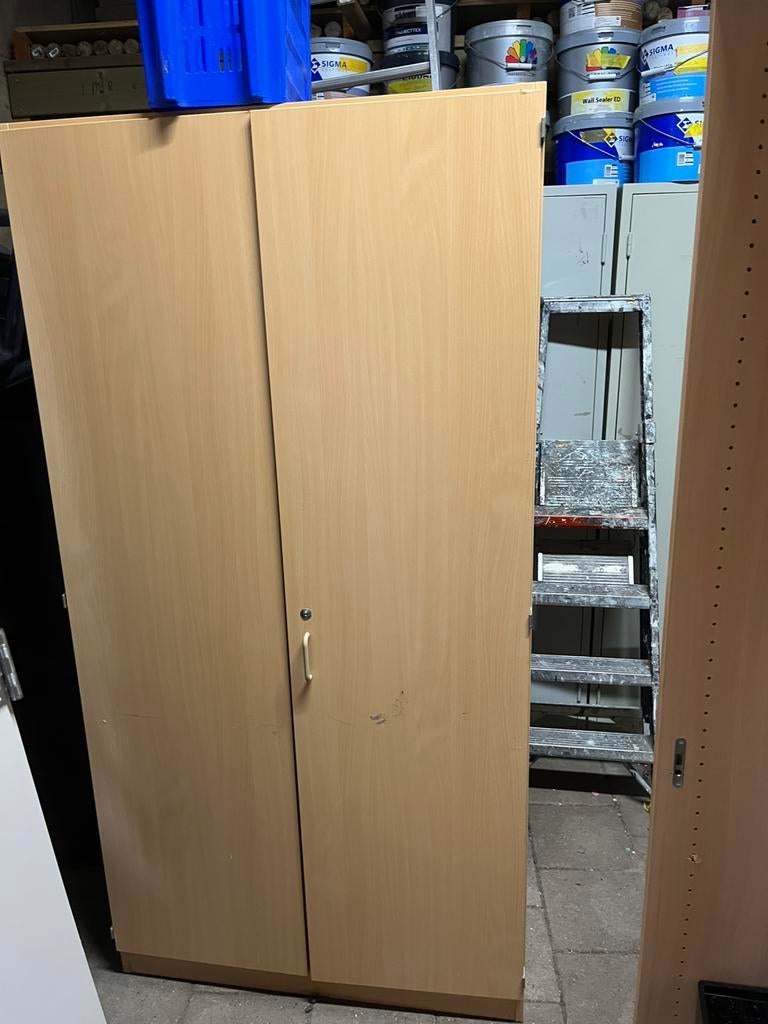 Beuken kast, Ophalen, Gebruikt, 50 tot 100 cm, 150 tot 200 cm