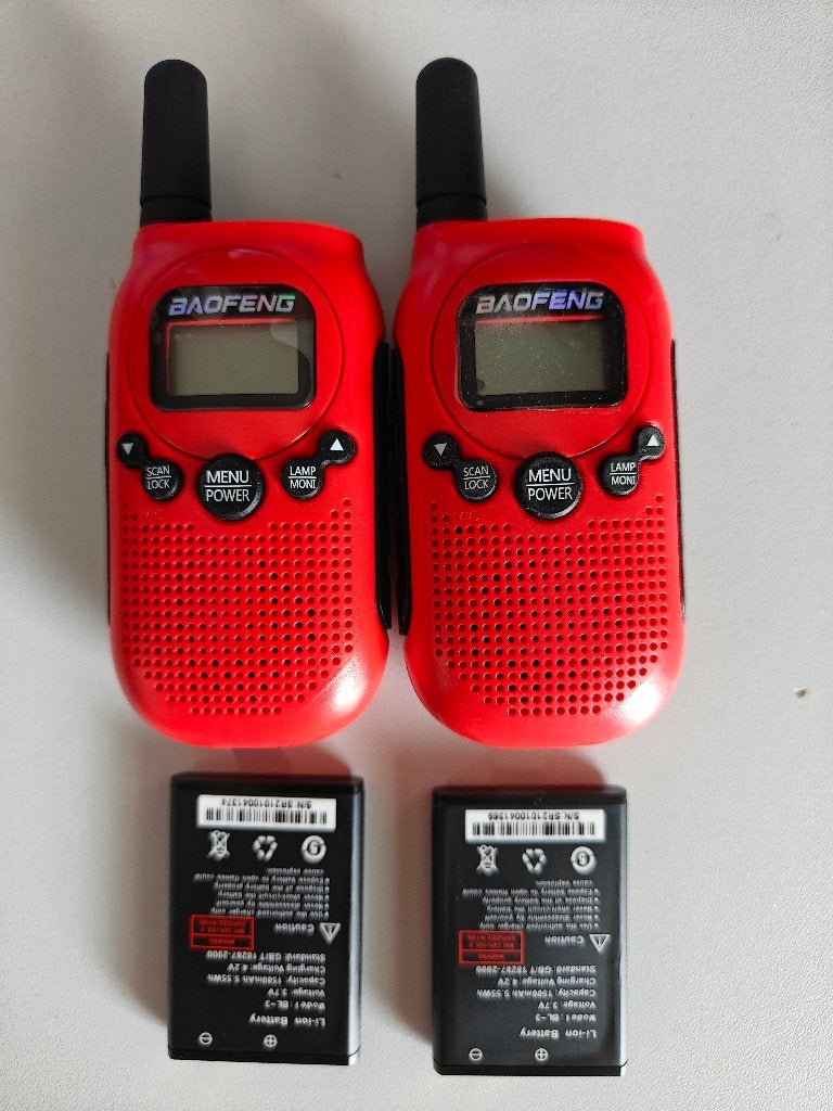 Set Baofeng BF-T6 Walkie Talkies met Accu NIEUW, Nieuw, Ophalen of Verzenden, Portofoon of Walkie-talkie, Handsfree-functie