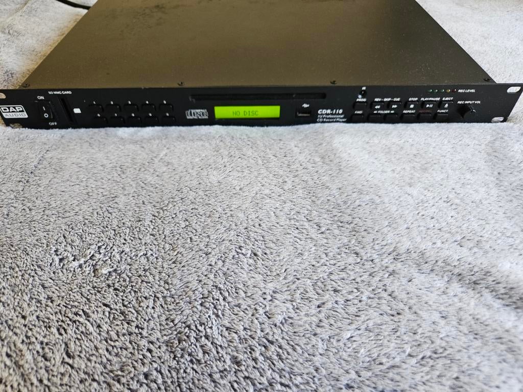 DAP-CDR 110, Ophalen, Audio