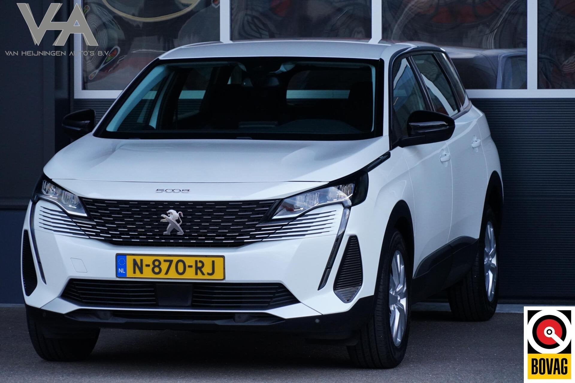 Peugeot 5008 1.2 PureTech Active Pack Business NL, 7 pers. c, Voorwielaandrijving, Dealer onderhouden, Gebruikt, Euro 6