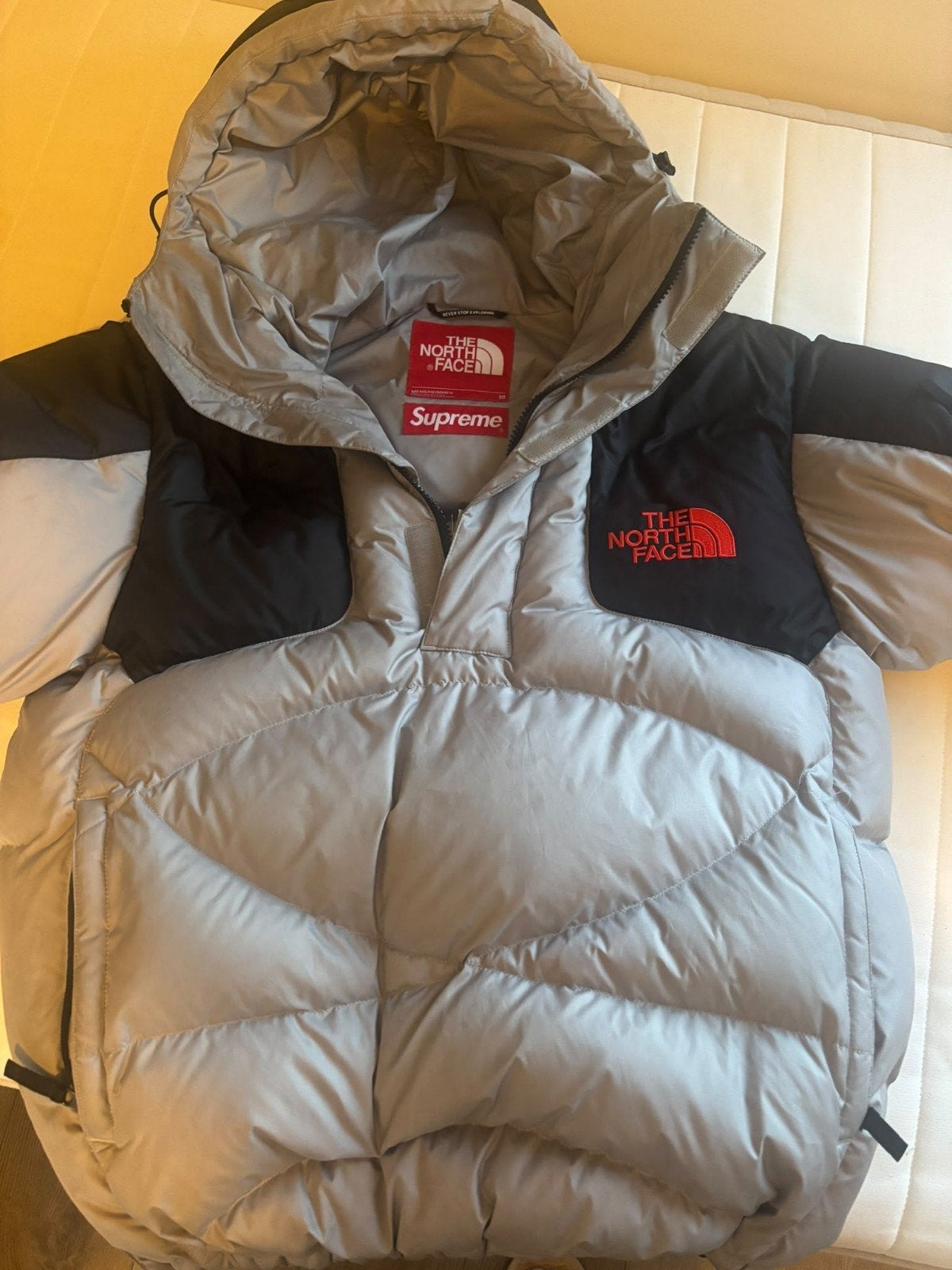 Supreme x The North Face 800-Fill Half Zip Hooded Pullover, Ophalen of Verzenden, Zo goed als nieuw, Maat 48/50 (M)