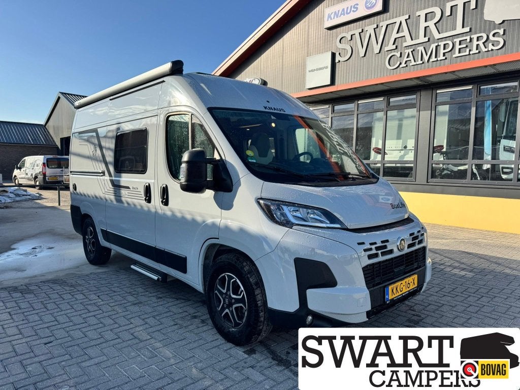 Knaus Boxlife 540 MQ Platinum Selection AUTOMAAT 140 pk, Caravans en Kamperen, Campers, Automaat, Ringverwarming, Fiat, Tot en met 2