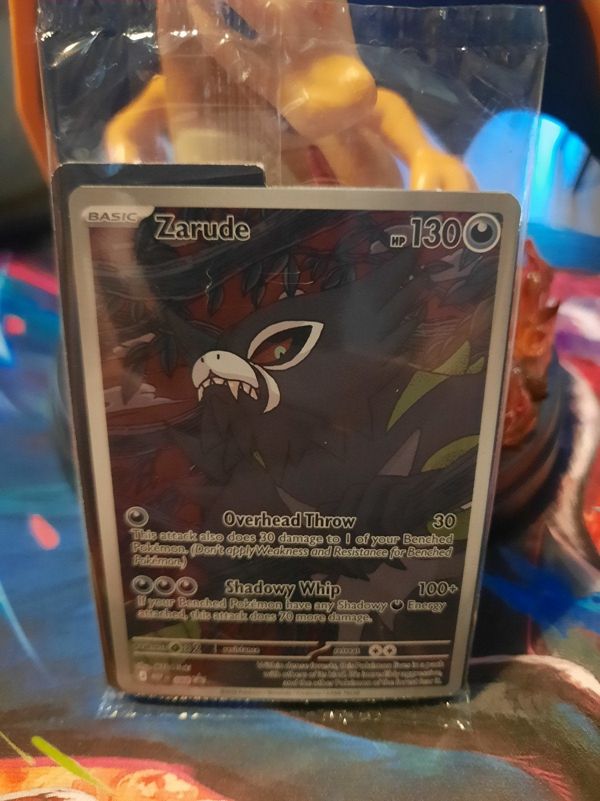 Pokémon Kaart Zarude V - Basic HP 130, Ophalen of Verzenden, Zo goed als nieuw, Losse kaart