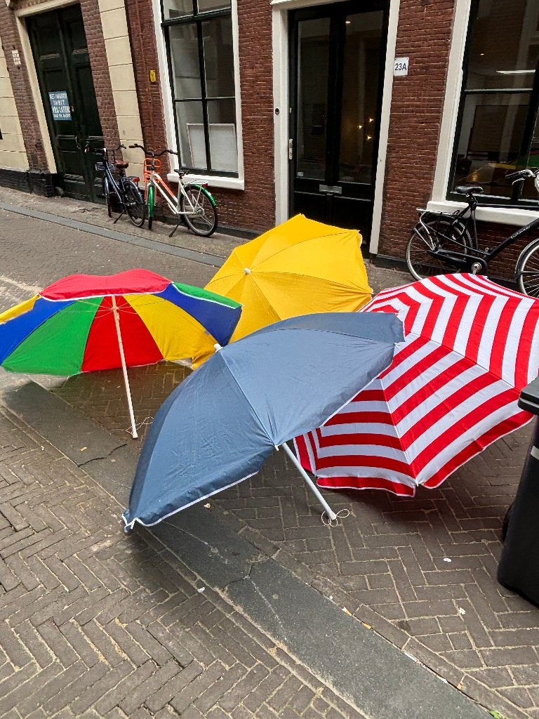 Parasols, Tuin en Terras, Ophalen, Gebruikt, Minder dan 1 meter, Overige typen