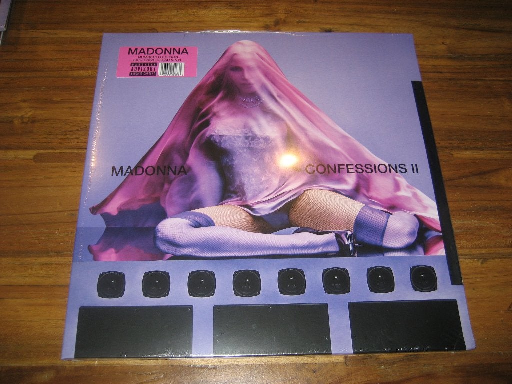 Madonna (Confessions ll) 2 Vinyl / Clear Vinyl No: 17739, Geseald, 12 inch, Nieuw in verpakking, Dubbel-LP