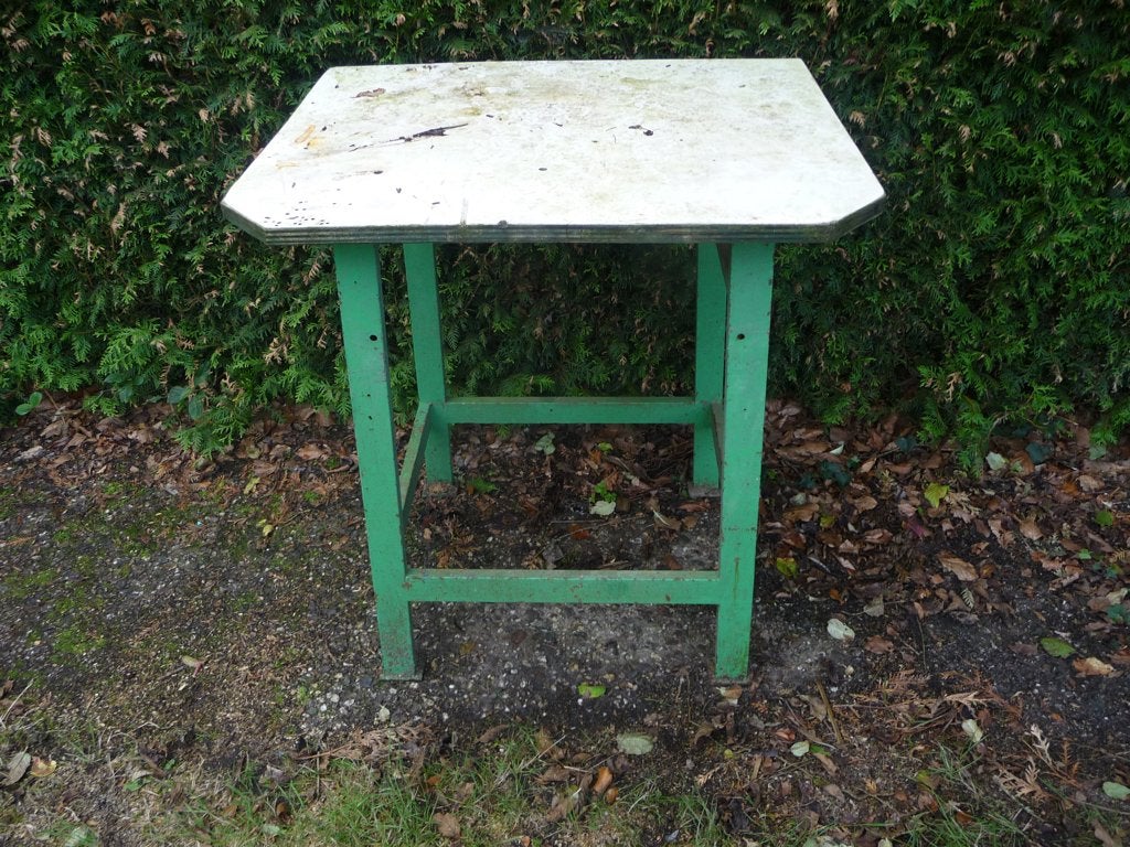 werkt tafeltje/boorstandaard /montage tafel/, Doe-het-zelf en Verbouw, Werkbanken, Ophalen of Verzenden, Gebruikt, 70 tot 120 cm