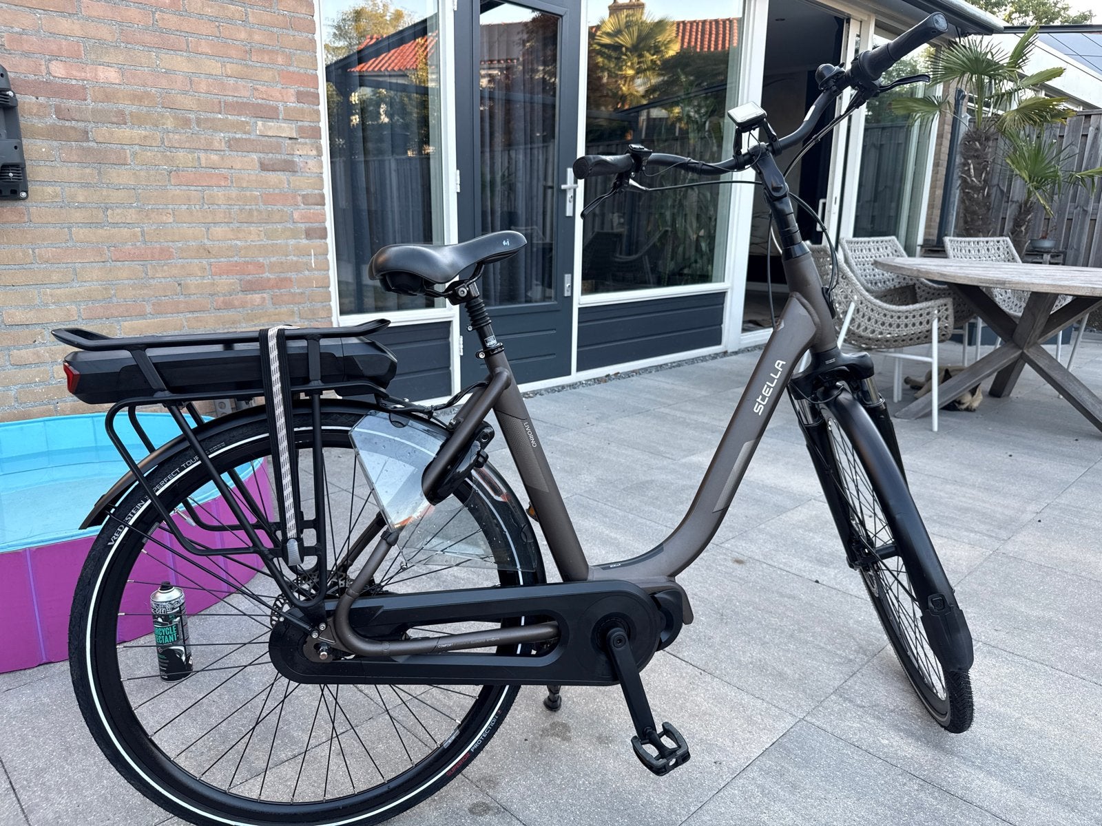 Stella elektrische fiets met Shimano Steps motor, Gebruikt, 51 tot 55 cm, 50 km per accu of meer, Ophalen