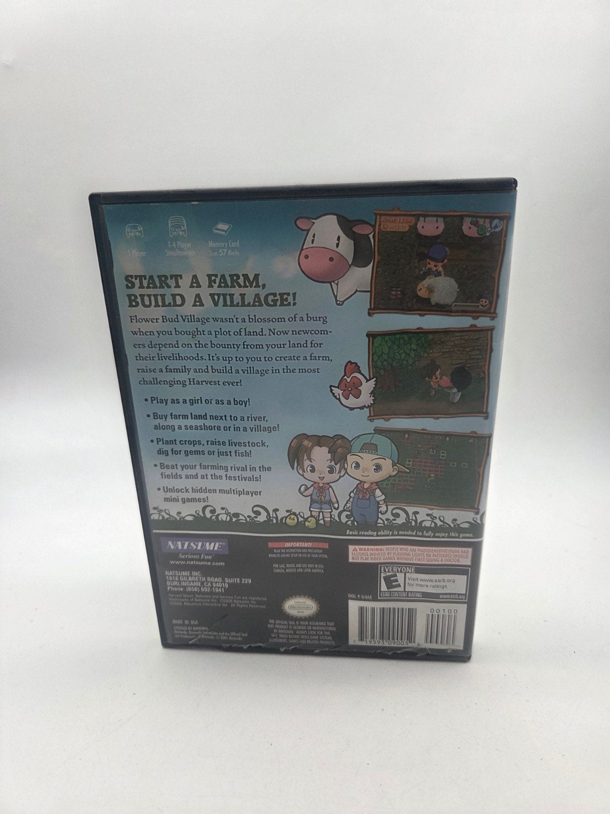 Harvest Moon Magical Melody Nintendo GameCube, Spelcomputers en Games, Games | Nintendo GameCube, Gebruikt, Natsume, Info@natsume.com