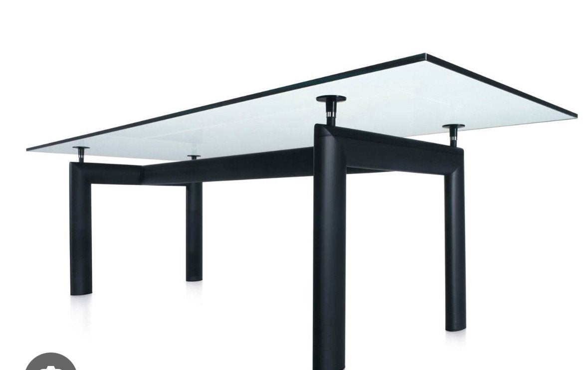 LC6 Cassina ontwerp Corbusier tafel vintage design gemerkt, Huis en Inrichting, Tafels | Eettafels, Ophalen, 200 cm of meer, 50 tot 100 cm