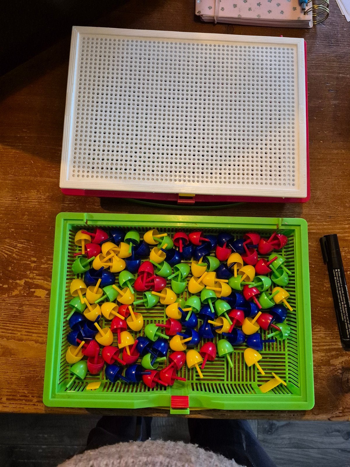 Veel insteekmozaiek, Ophalen of Verzenden, Gebruikt, Puzzelen