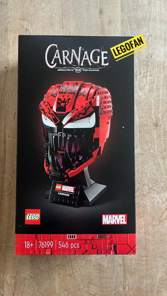 🆕 NIEUW (SEAED!): LEGO 76199 Carnage, Marvel, Lego, Nieuw, Ophalen of Verzenden